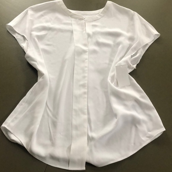 Nordstrom Sleeveless White Blouse - Picture 1 of 5